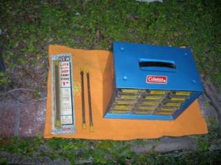 COLEMAN LANTERN / VINTAGE 1960s COLEMAN Metal Parts Cabinet Super 