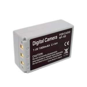  Maximal Power Casio Np 100 Equiv Battery Li Ion Long Life 