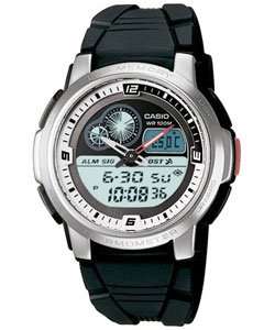  Mens Casio Analog Digital Thermometer Watch. AQF 102W 7BV 