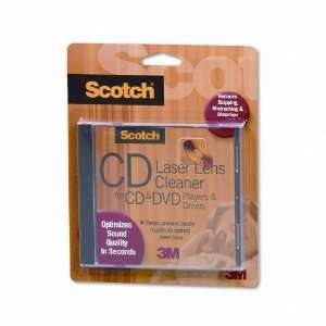 Scotch Products   Scotch   Scotch CD/DVD Laser Lens Cleaner Cartridge 