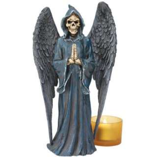 Gothic Dark Angel Grim Reaper Statue  