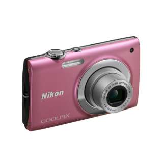 Nikon Coolpix S2500 Digital Camera 12 MP Pink 2.7 LCD  