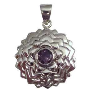   Sahasrara Crown Chakra Pendant Necklace Jewelry 