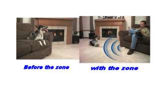  Wireless Indoor 3 Zone Barrier Pet Fence 1 Collar 762964181330  