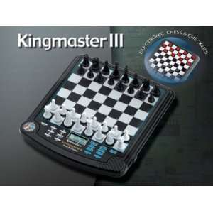    Electronic Kingmaster III Chess and Checkers Set Toys & Games