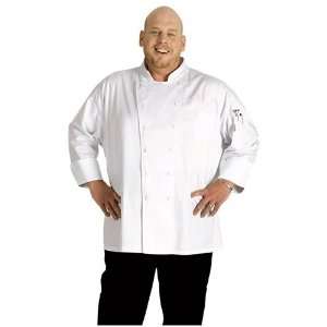  Chef Works EWCC WHT Lyon Executive Chef Coat, White, Size 