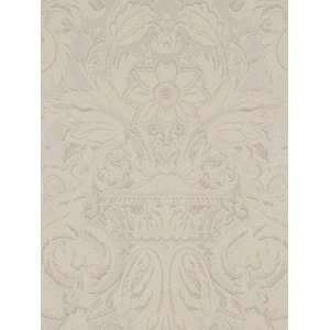   Lauren LWP64368W CHELSEA DAMASK   PLATINUM Wallpaper