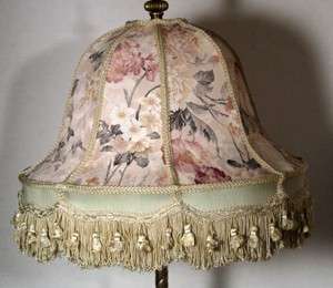 Victorian Lampshade Vintage Style Flowers Beaded WOW  