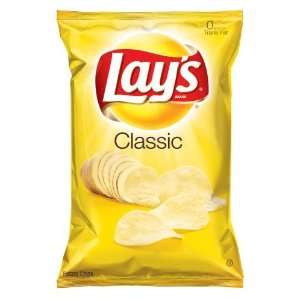 Lays   Classic Potato Chips   11 oz Grocery & Gourmet Food
