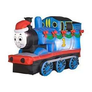   Engine 6 Long Airblown Christmas Holiday Inflatable