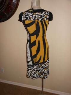   Varro Jersey Keyhole Artzee Cup Sleeve Casual Dress XL $145  