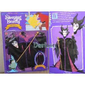  Disney Classic MALEFICENT Mask and Costume set for doll 