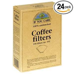 If You Care No. 102 Coffee Filters, 100 Count Units (Pack of 24 