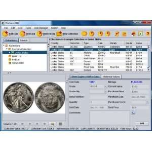 Pro Coin 2012   Coin Collecting Software   Numismatic Software For 