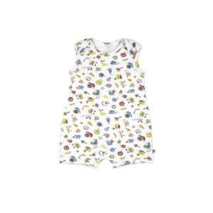  Green Kids Colby Sleeveless Romper   Multi   0 3 Months 