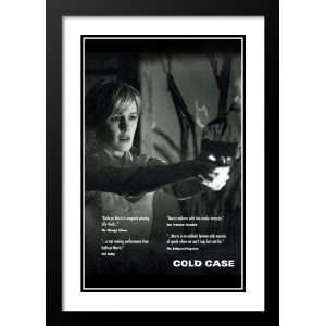  Cold Case 20x26 Framed and Double Matted TV Poster   Style 