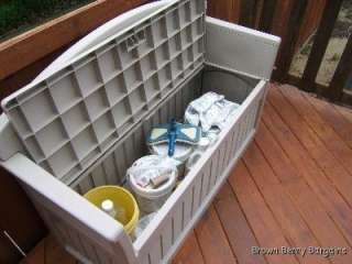 New Patio Deck Outdoor Storage Bench Box    