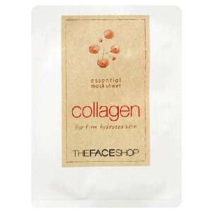   Face Shop Essential Mask Sheets  CO Q10/Hyaluronic Acid/Pearl/Collagen