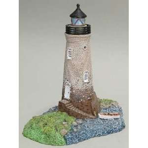   Society Lighthouse Figurine With Box, Collectible