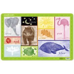  Crocodile Creek Placemat Color of Nature Baby