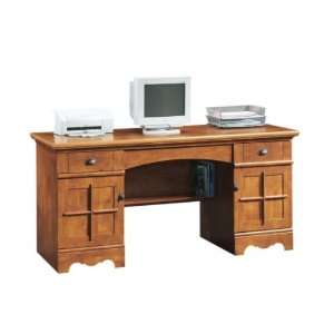  Brushed Maple Executive Computer Desk