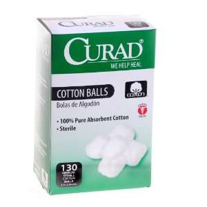  Sterile Cotton Balls Wound Cleanser Case of 24 Health 