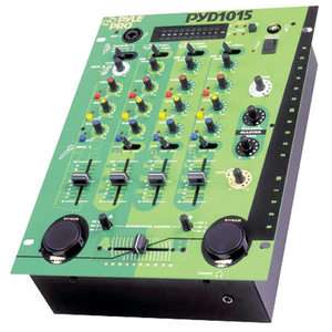 Pyle   PYD1015   10 Three Channel DJ Trick Mixer W/ Punch  