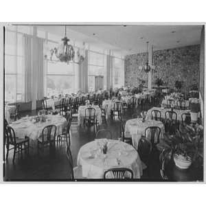   Country Club, Gladwyn, Pennsylvania. Dining room 1959