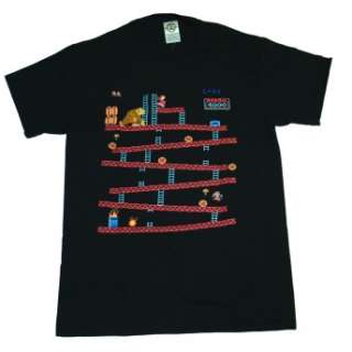 Donkey Kong Level One T Shirt Brand New Officially Licensed Color 