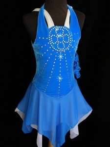 Ice Skating Dance Twirling Costume Dress Child Small (7 8)