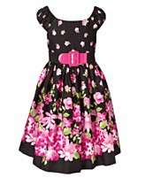 NEW Bonnie Jean Kids Dress, Girls Pink Floral Dress