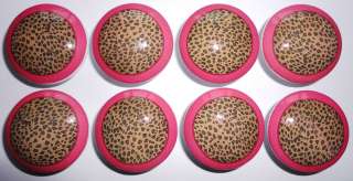   Cheetah Dresser Bedding n Nursery Cordinate Drawer Knobs Pulls  