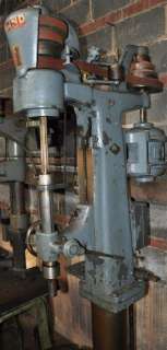 DRILL PRESS   EDLUND ROUND & BOX COLUMN 18 DRILL PRESS  