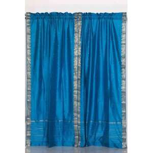   , Saree Curtains   India Curtain Length 100 Inches