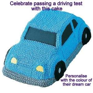   BIRTHDAY CAKE TIN / CELEBRATE PASSING DRIVING TEST / GOLF FANS  