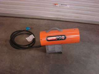 Dyna Glo 40,000 btu portable forced air propane heater tube  