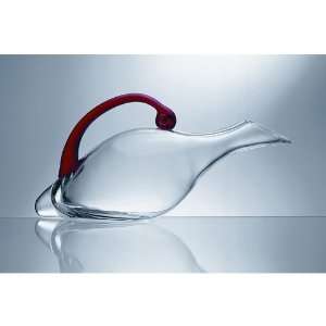 Eisch Crystal Duck Decanters Red Handle Decanter 738/804  