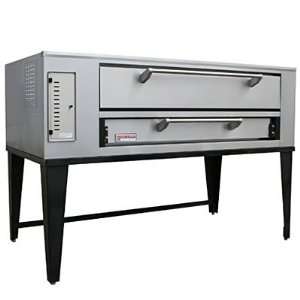 Marsal Gas Pizza Oven   Single Deck   80 W x 43.25 D   Cooking Deck 