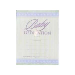  Certificate Baby Dedication 