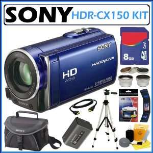  Sony HDR CX150 16GB Flash Memory High Definition Handycam 