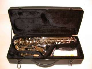 Rossetti Student Eb Alto Sax Saxophone, Nickel, NEW  