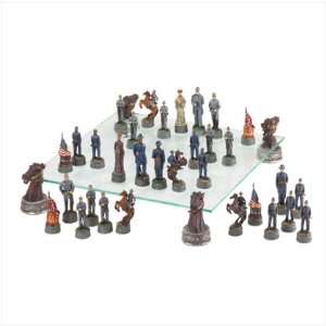  Chess Set Deluxe Civil War Set Toys & Games