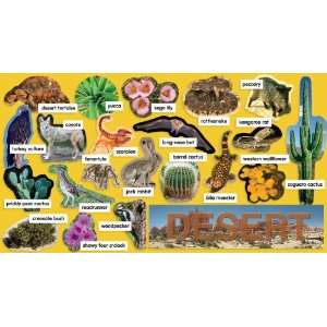  Scholastic Desert Plants & Animals Mini Bulletin Board 