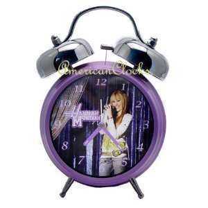  Walt Disney Hannah Montana Desktop Alarm Clock in Purple 