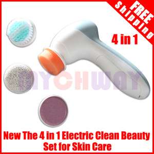 in 1 Electric Facial & Body Brush Spa Cleaning System  