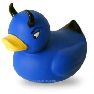  Blue Devil Duck Rubber Duckie Toys & Games