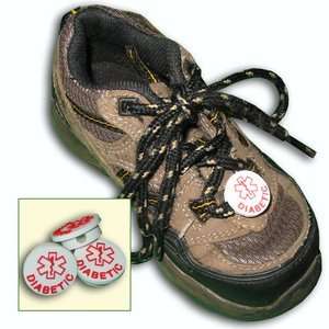 Medical ID Shoe Tag   DIABETIC