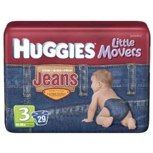  Huggies Little Movers Jean Diapers