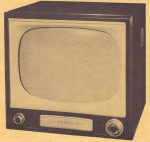 1955 RCA VICTOR 21 S 501 TV TELEVISION SERVICE MANUAL  
