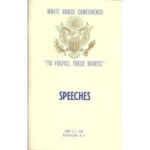  House Conference To Fulfill These Rights Speeches Philip Randolph 